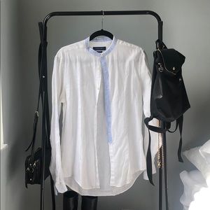 Zara Mandarin Collar Shirt